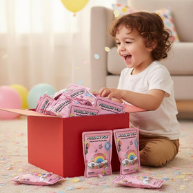All That Sweet's Mallow Pop Rainbow with Probiotics on yogurt for extra crunch and flavor.
