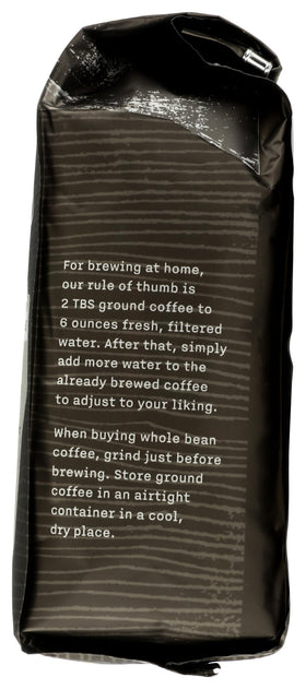 Allegro Coffee Kenya Grand Cru auction label denoting rotating premium lots for variety.