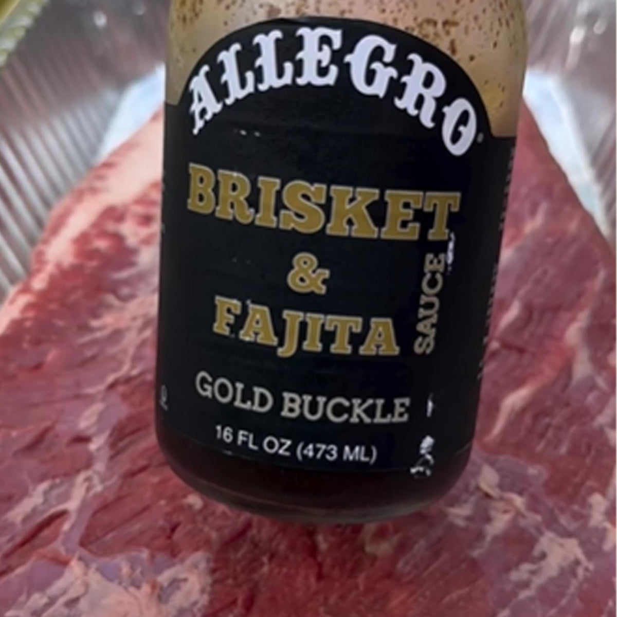 Allegro Gold Buckle 16 oz pack ready for family dinners.