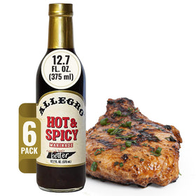 Allegro The Marinate Everything hot-spicy bottle front for grill-ready flavor