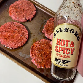 Allegro hot-spicy marinade seafood dish with bold spice profile.