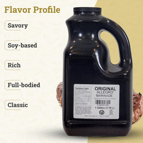 Allegro Original Marinade glaze enhances seafood aroma and flavor.