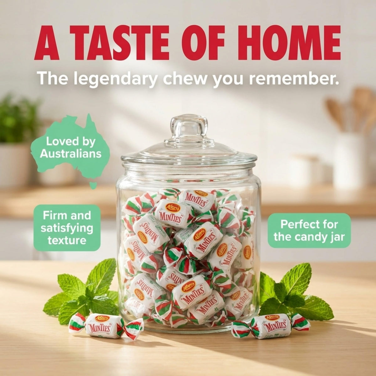 Allen's Minties after-meal bite offers a refreshing finish
