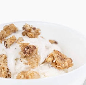 Allergen-free granola with dairy-free chips, ideal for allergy-conscious households.