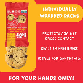 Allergy Smart kosher and non-GMO seal, trusted snack option.
