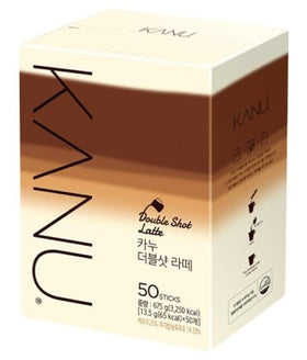 Alliving Kanu Double Shot Latte stick pack for quick, premium coffee on the go.