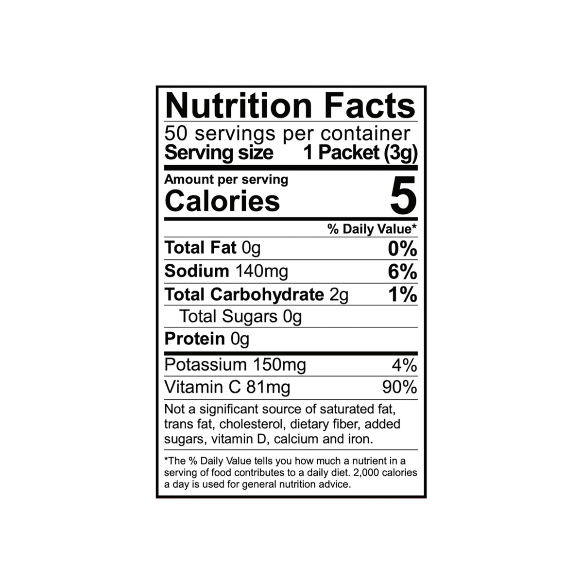 All Sport 50-count box in fruit punch flavor for convenient hydration.