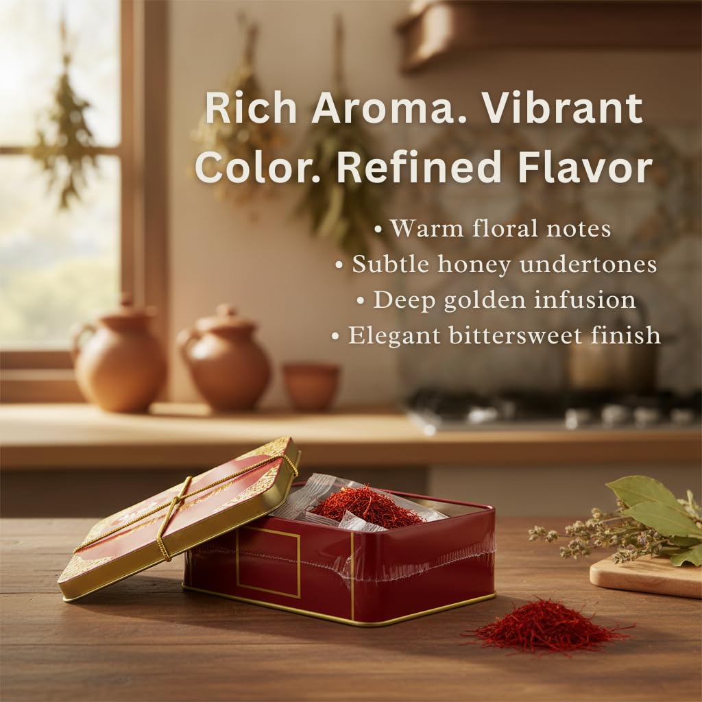 Alma Gourmet saffron in paella, delivering golden color and aroma.