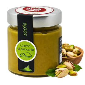 Alma Gourmet Pistachio Butter jar ready for baking and desserts.