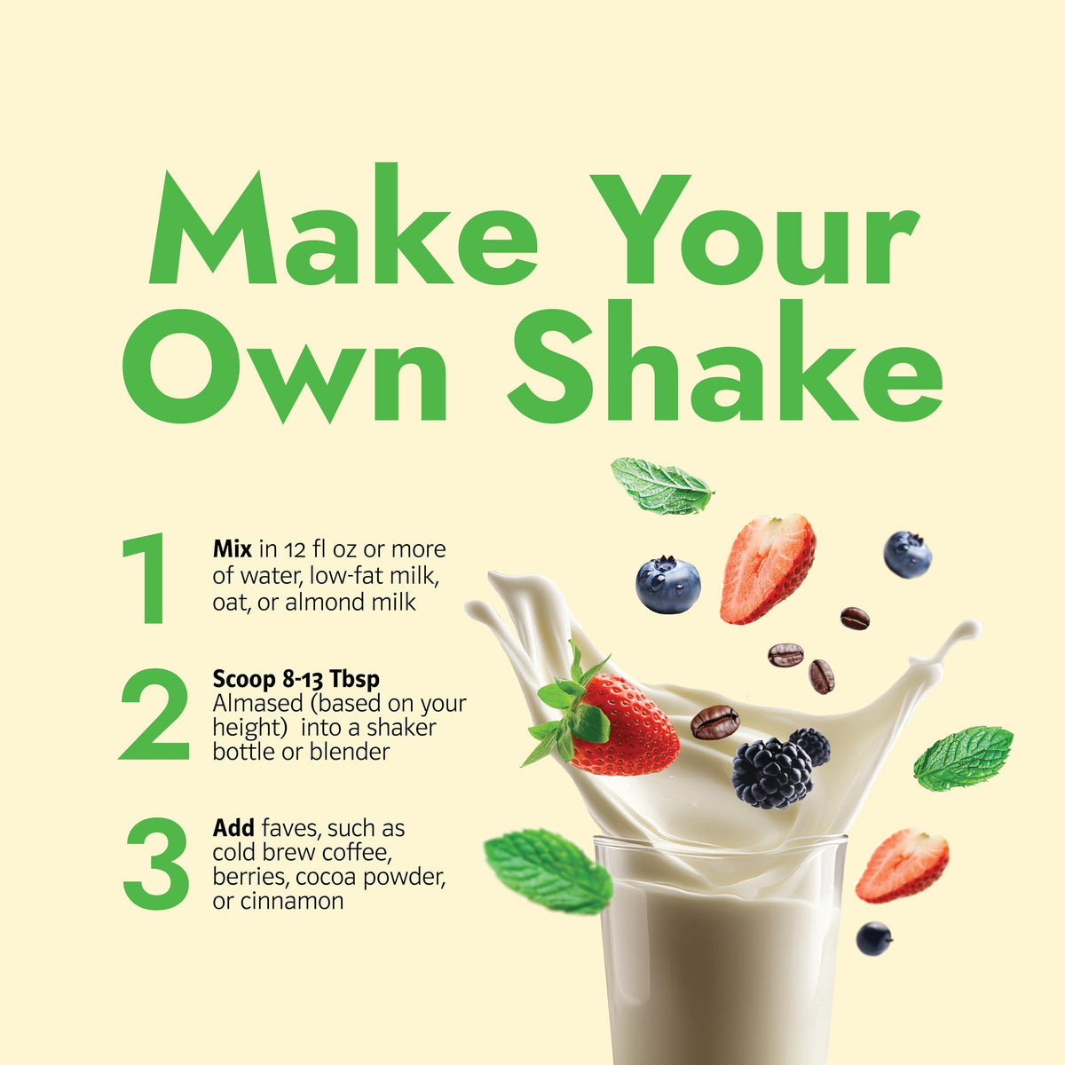 Almased Vanilla Shake tub showcasing the protein powder base.