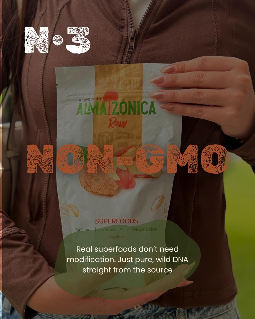 ALMA ZÓNICA Brazil nuts rich in selenium for nutrient-dense snacking