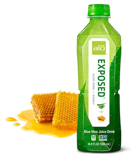 ALO Aloe Vera Juice Drink pack illustrating convenient 12-pack for on-the-go hydration