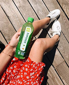 ALO Aloe Vera Juice Drink straight-from-leaf appearance suggests real pulp quality