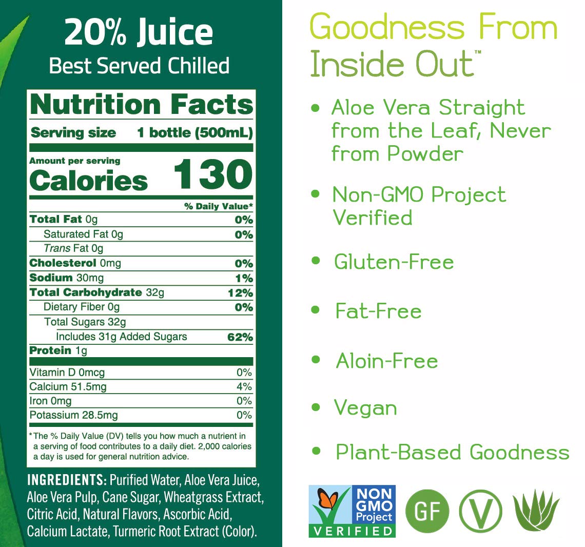 ALO AWAKEN label closeup with real fruit hints for a flavorful, natural profile.