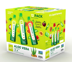ALO Comfort bottle pour with aloe blend, refreshing hydration for daily wellness