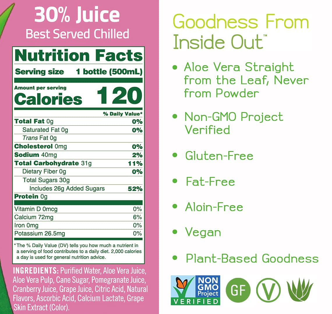 ALO Enrich non-GMO label signaling commitment to natural ingredients and quality sourcing.