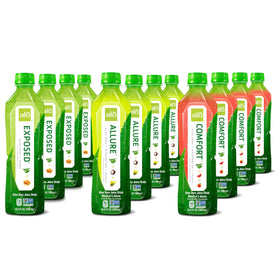 ALO Exposed with Aloe and Honey bottle, natural plant-based indulgence