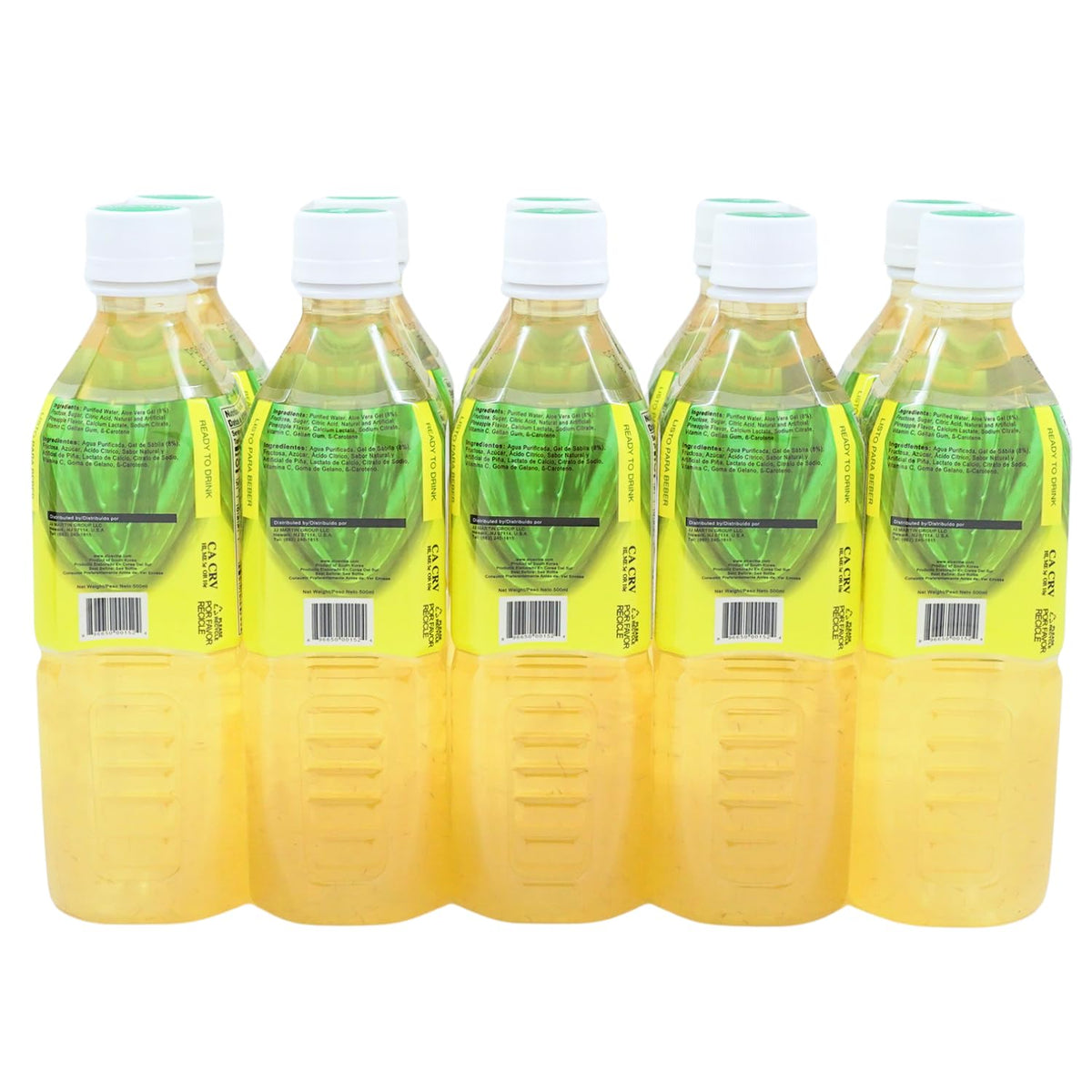 Aloevine ready-to-drink pack showing convenient hydration on the go