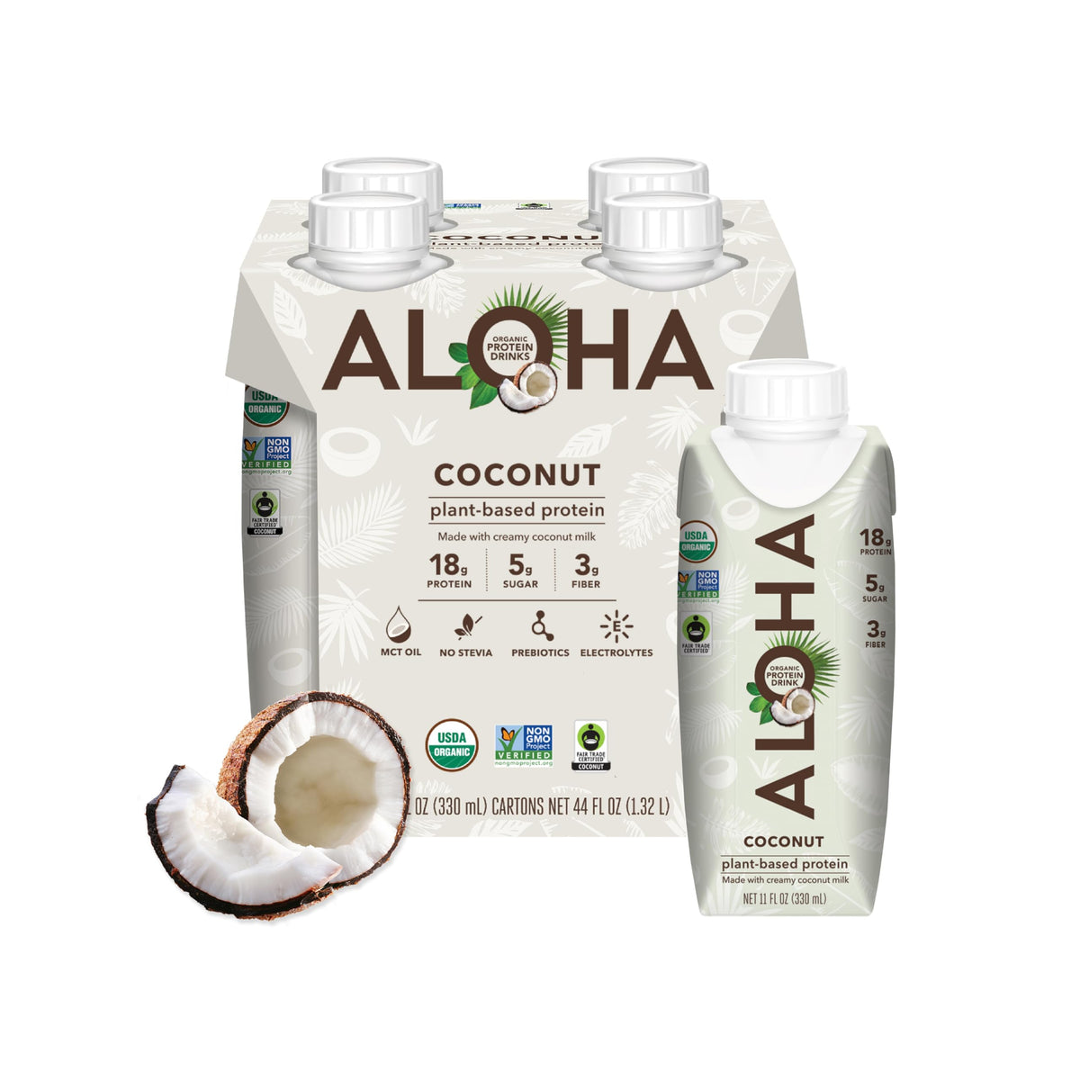 Recyclable Tetra Pak packaging for freshness and sustainability of ALOHA drink