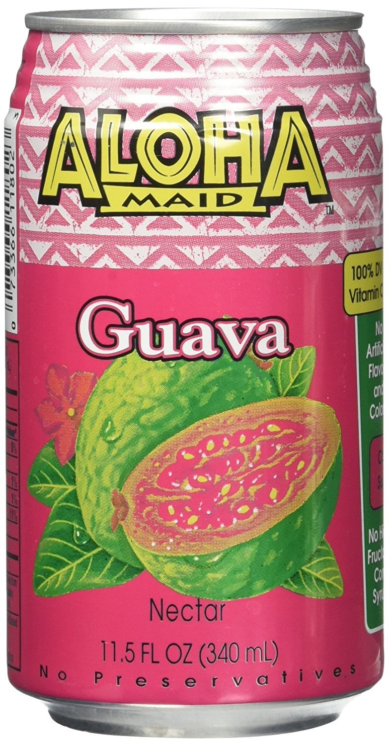 Aloha Maid Guava drink bottle delivers a refreshing tropical flavor for on-the-go refreshment