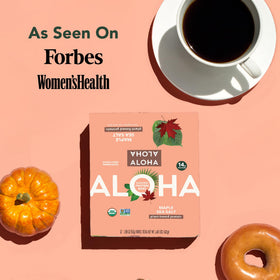 ALOHA Maple Sea Salt Bar organic pumpkin seed and brown rice proteins, clean energy