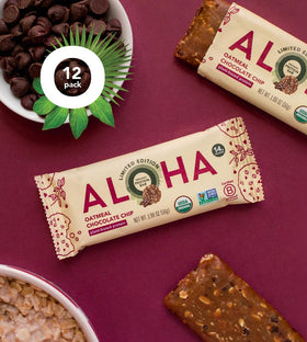 ALOHA bar on-the-go snack ideal for pre or post workout energy