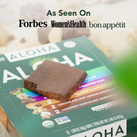 ALOHA bars ready for breakfast or quick snack.