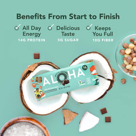 ALOHA Pa'akai Bar Special Edition packaging shows six bars for on-the-go snacking.