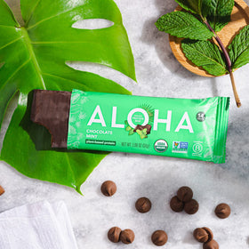 ALOHA peppermint oil note adds refreshing mint finish.
