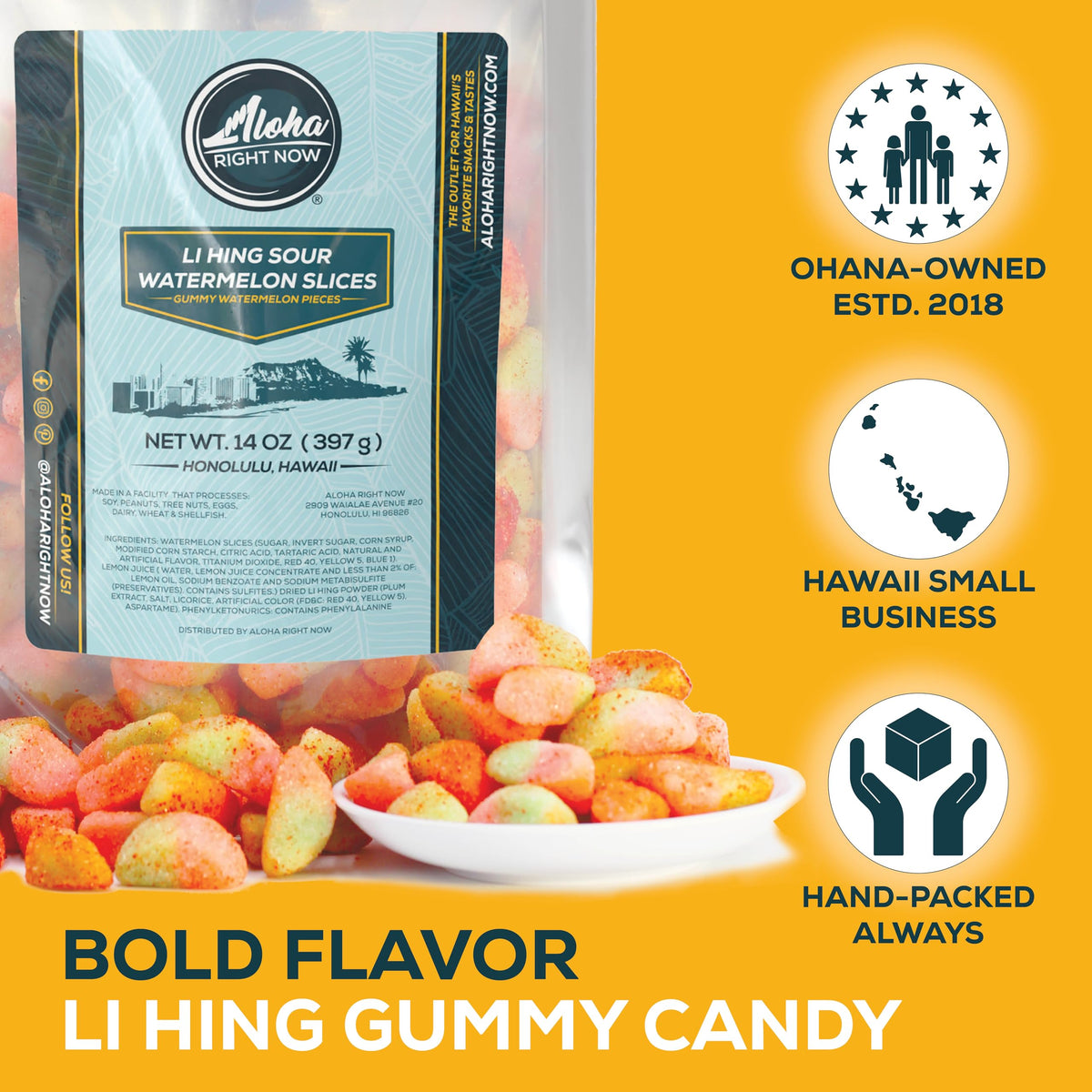 Aloha Right Now Family-run on Oahu delivering island treats