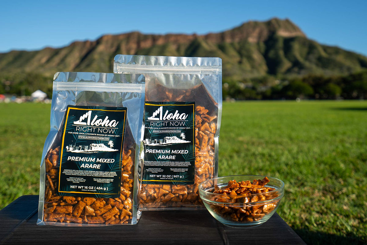 Aloha Right Now serving idea with tea pairing.