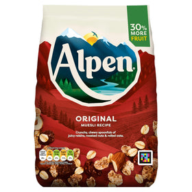 Alpen Original Muesli 950g pack front, ideal for a wholesome breakfast