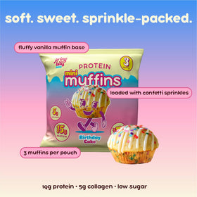 Alpha Prime Prime Bites Minis Chocolate Fudge muffin rich flavor and 15g protein