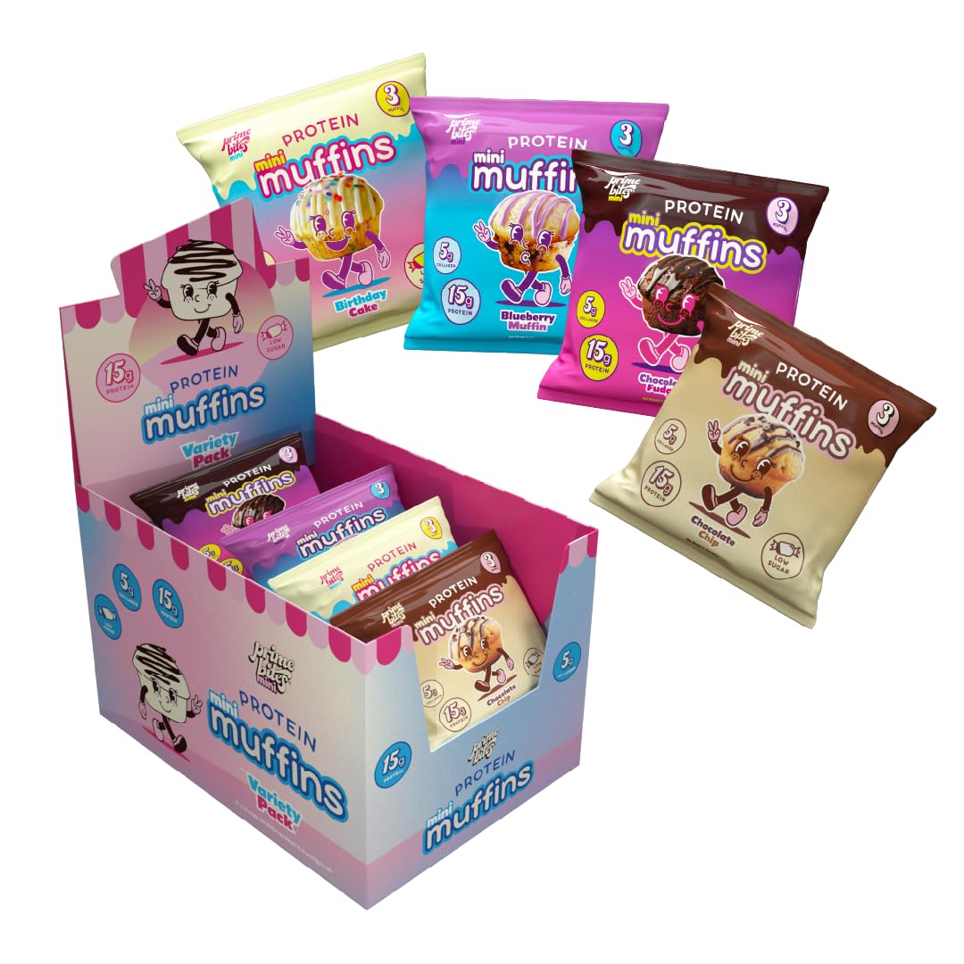 Prime Bites Minis Chocolate Fudge — indulgent flavor with 15g protein per serving