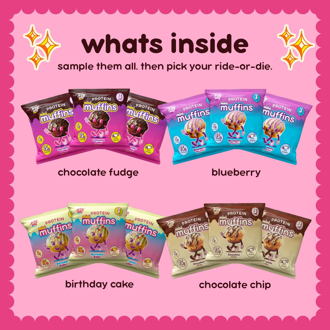 Prime Bites Minis Variety Pack — sample all flavors anytime