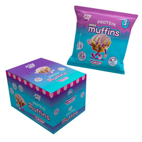 Alpha Prime Prime Bites Minis Blueberry Muffin pack for on-the-go protein.