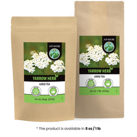 Alpi Nature Yarrow Tea meadow field image evokes wild origins
