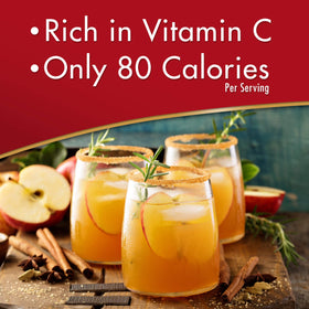 Cider cake topping using Alpine spiced apple cider for flavor depth.