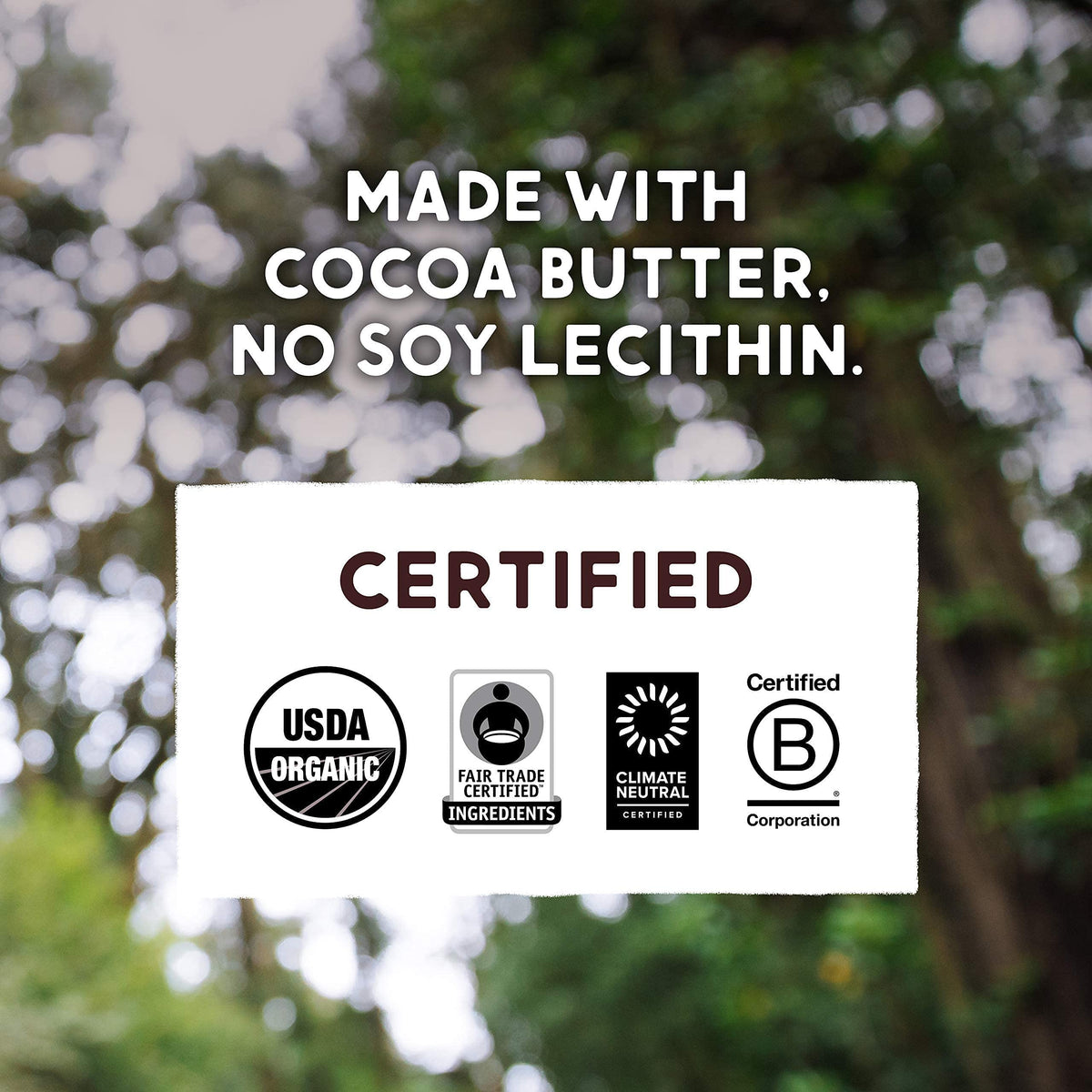 Alter Eco packaging featuring recyclable materials and sustainability focus.