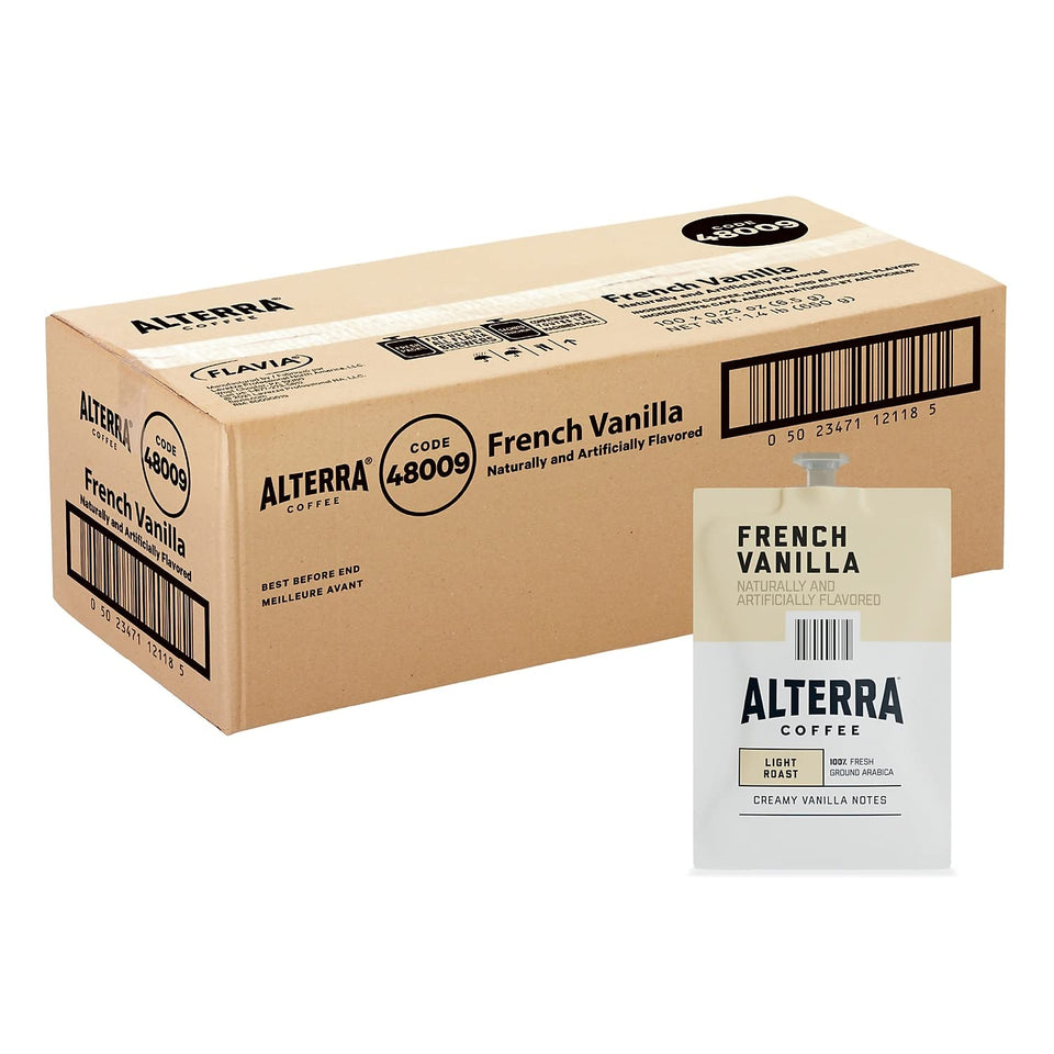 Alterra French Vanilla Freshpack for a consistent single-serve cup