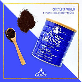 Alto Grande aroma steam close-up highlights sweet chocolate notes.