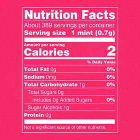 Gift-ready bulk pack of ALTOIDS Arctic Strawberry mints.