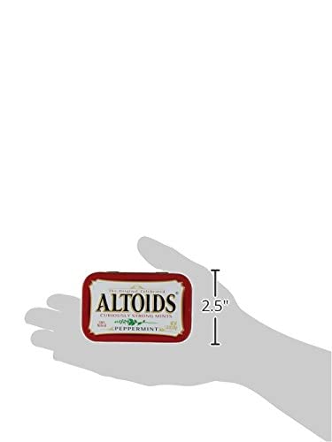 ALTOIDS Brand logo on tin communicates trust and mint tradition