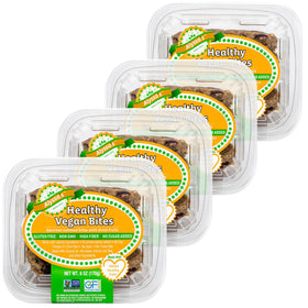 ALYSSA'S Vegan Oatmeal Bites 4-pack box for convenient on-the-go snacking