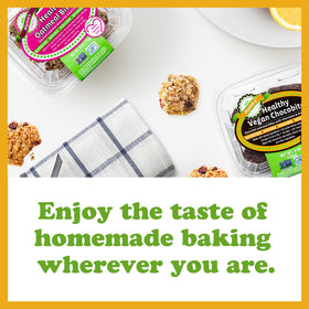 ALYSSA'S Oatmeal Bites in a lunchbox, kid-friendly and fiber-rich