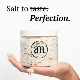 Finished French fries with AM Signature Salt achieve a restaurant-like finish.