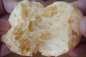 Amafil cheese bread served with dip, ready for sharing.