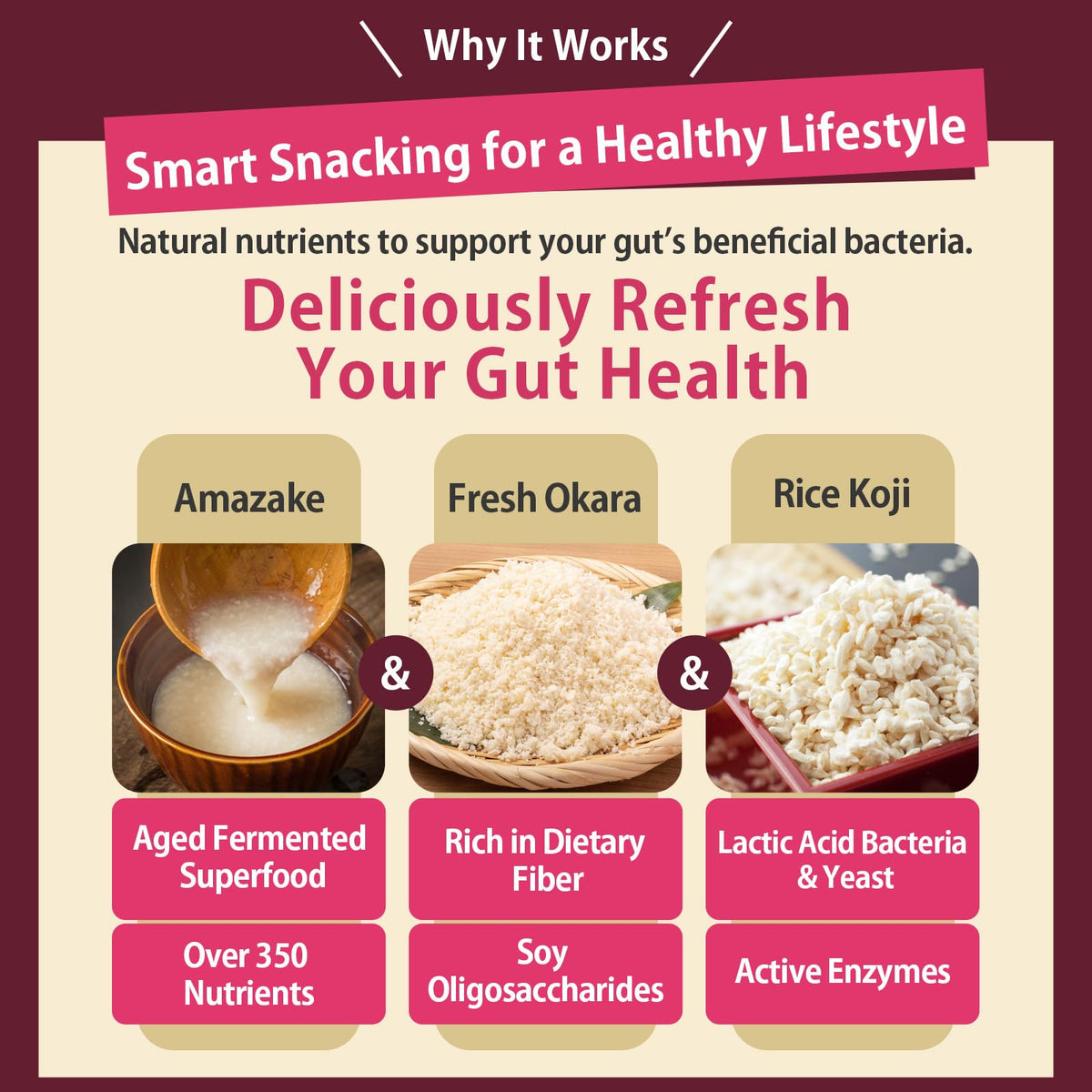 AMAGURA plant-based, gut-friendly cookies ideal for mindful snacking.