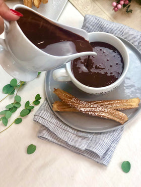 Amara dessert pairing with churros for special moments.