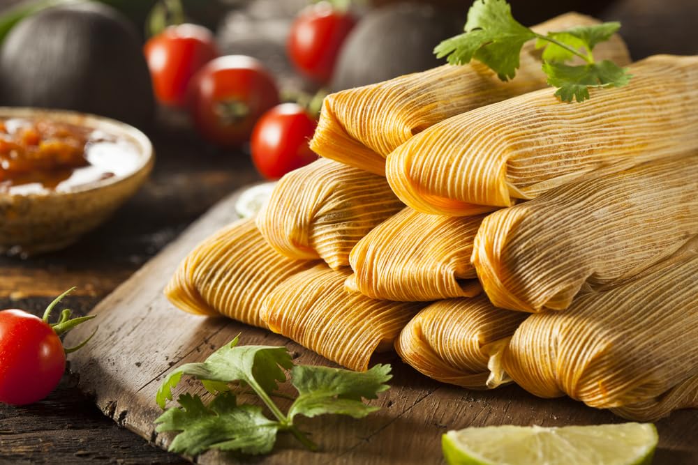 Amazing Chiles & Spices kitchen-grade corn husks perfect for tamales.